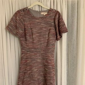LOFT Tweed Textured Dress Size 2